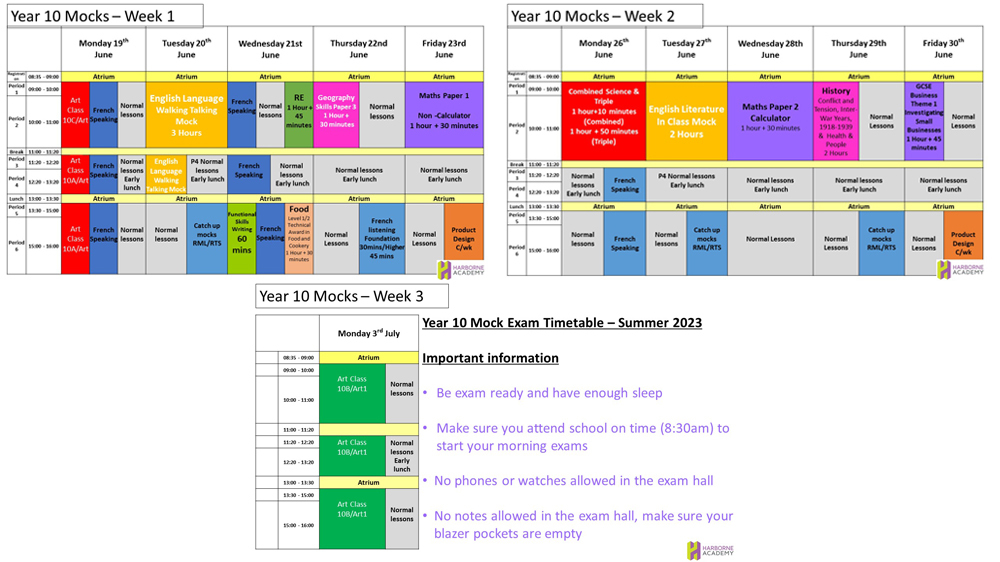 Y10Mocks