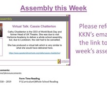 Tutor Time Announcements Week 3 2020